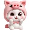 Cute Kitten Emoji Telegram Sticker #7 - Cute Kitten Emoji #7