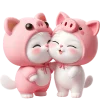 Cute Kitten Emoji Telegram Sticker #9 - Cute Kitten Emoji #9