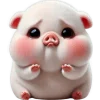 Piggy Pipka Emoji Telegram Sticker #14 - Piggy Pipka Emoji #14