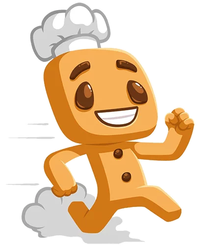 Pikabu Cookie Mascot Stickers Telegram Sticker #5 - Pikabu Cookie Mascot Stickers #5