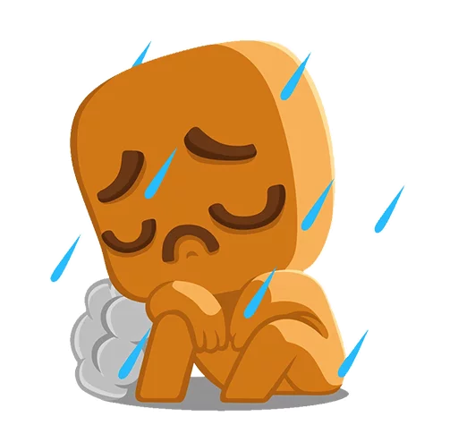Pikabu Cookie Mascot Stickers Telegram Sticker #14 - Pikabu Cookie Mascot Stickers #14