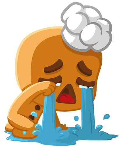 Pikabu Cookie Mascot Stickers Telegram Sticker #15 - Pikabu Cookie Mascot Stickers #15