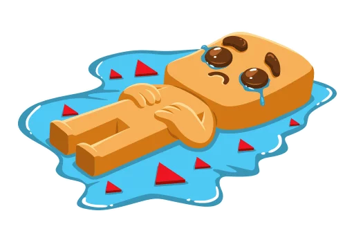 Pikabu Cookie Mascot Stickers Telegram Sticker #17 - Pikabu Cookie Mascot Stickers #17