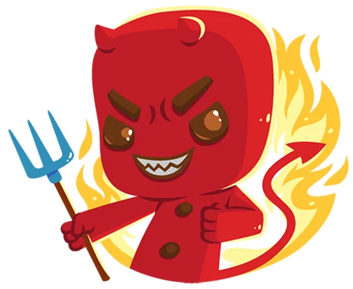 Pikabu Cookie Mascot Stickers Telegram Sticker #24 - Pikabu Cookie Mascot Stickers #24
