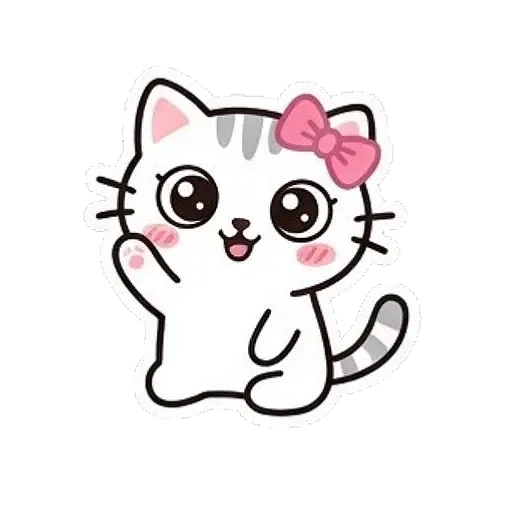 Pink Ribbon Cat PinKa