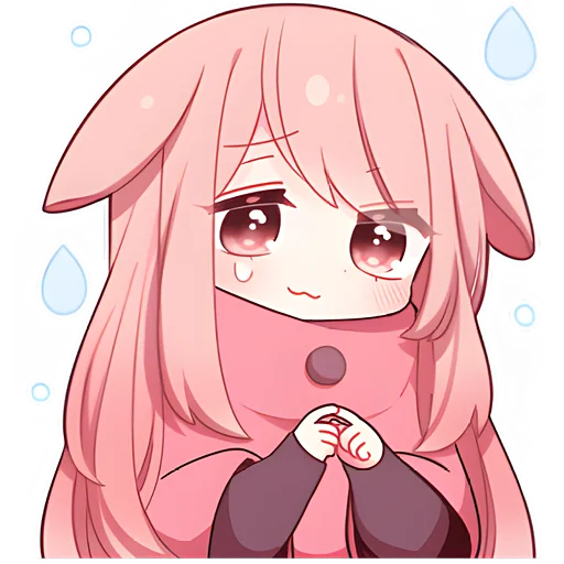 Pinkrabbits Telegram Sticker #2 - Pinkrabbits #2
