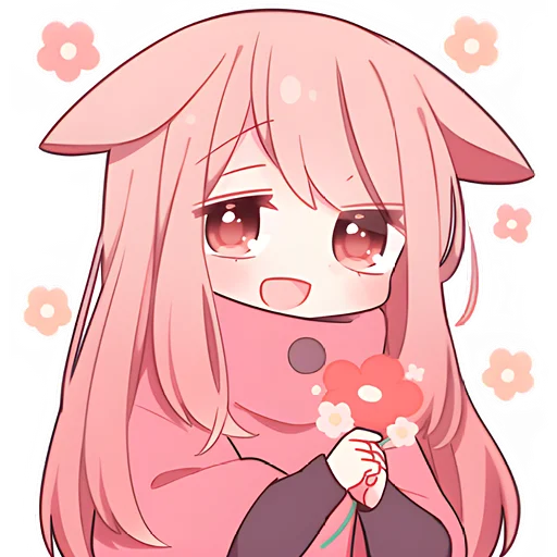 Pinkrabbits Telegram Sticker #3 - Pinkrabbits #3