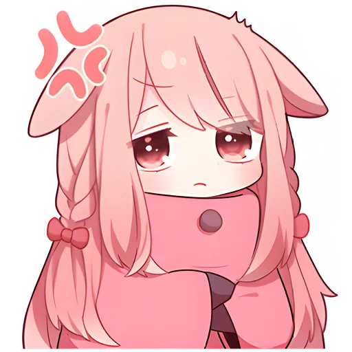 Pinkrabbits Telegram Sticker #5 - Pinkrabbits #5