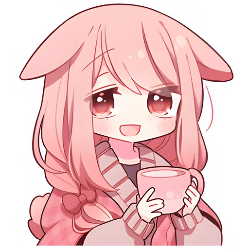 Pinkrabbits Telegram Sticker #12 - Pinkrabbits #12