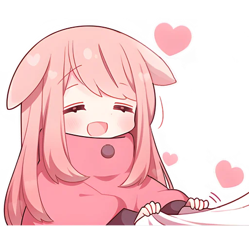 Pinkrabbits Telegram Sticker #14 - Pinkrabbits #14