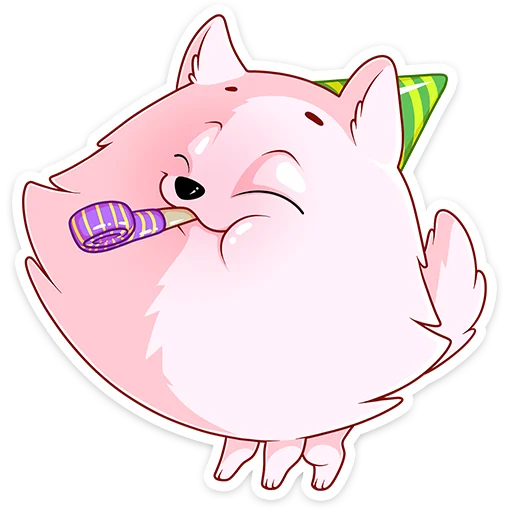 Pomeranian Princess Telegram Sticker #12 - Pomeranian Princess #12