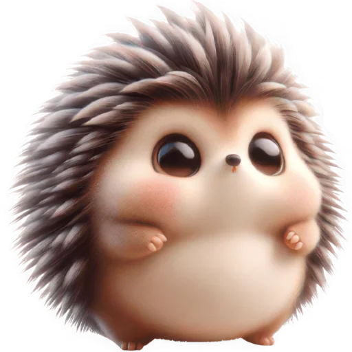 Cute Baby Hedgehog