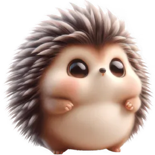 Cute Baby Hedgehog