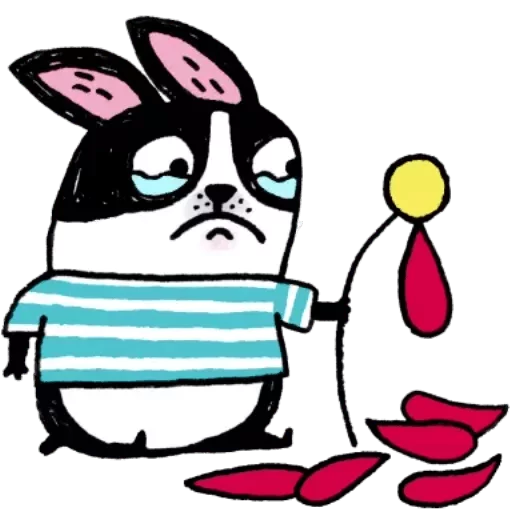 Puddingthecrybaby Telegram Sticker #22 - Puddingthecrybaby #22