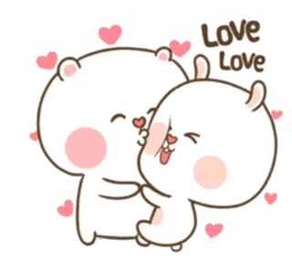 Lovely Bear and Rabbit