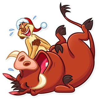 Timon and Pumbaa