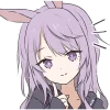 Rabbit Girl Emoji