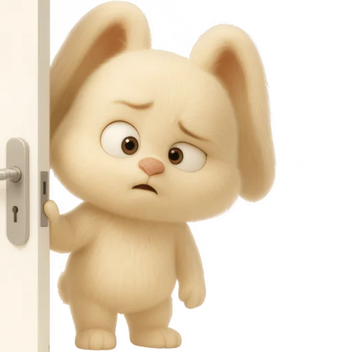 Annoying Mischievous Rabbit Telegram Sticker #13 - Annoying Mischievous Rabbit #13
