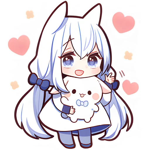 Rabbits Telegram Sticker #5 - Rabbits #5