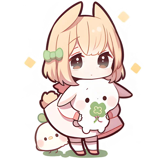Rabbits Telegram Sticker #8 - Rabbits #8