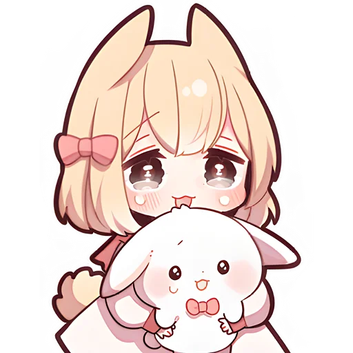 Rabbits Telegram Sticker #16 - Rabbits #16