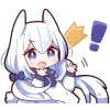 Rabbits Emoji Telegram Sticker #17 - Rabbits Emoji #17