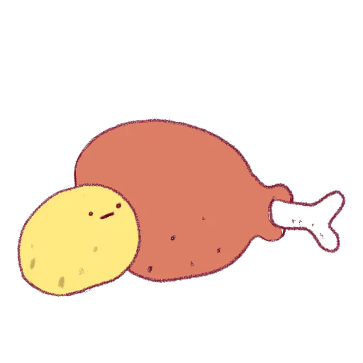 Sweet Potatos Telegram Sticker #13 - Sweet Potatos #13