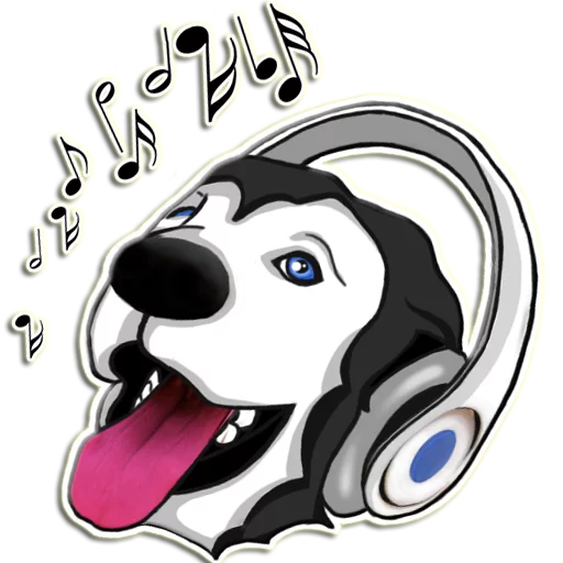 Reisenderra39s Husky Telegram Sticker #10 - Reisenderra39s Husky #10