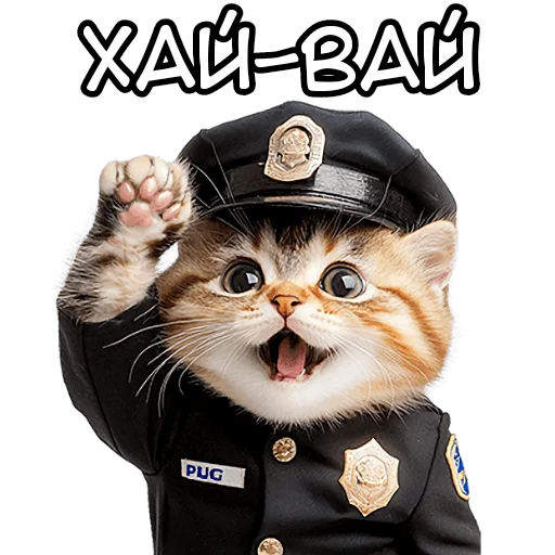 Real Cat Police Officer