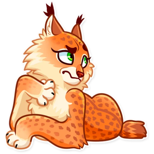 Laughing Lynx Telegram Sticker #6 - Laughing Lynx #6