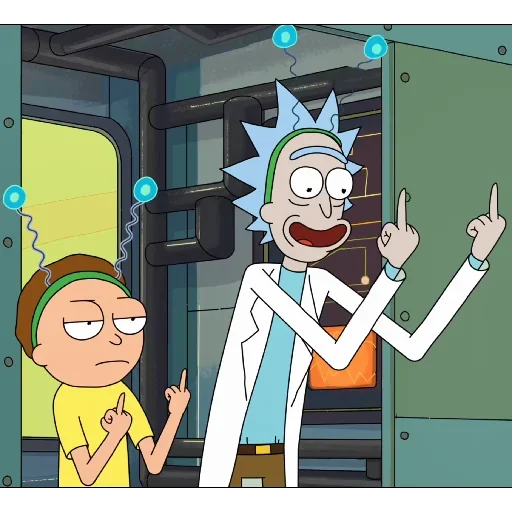 Rick and Morty Interdimensional Mayhem Pack Telegram Sticker #8 - Rick and Morty Interdimensional Mayhem Pack #8