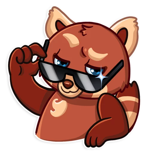 Ricky Panda Telegram Sticker #9 - Ricky Panda #9