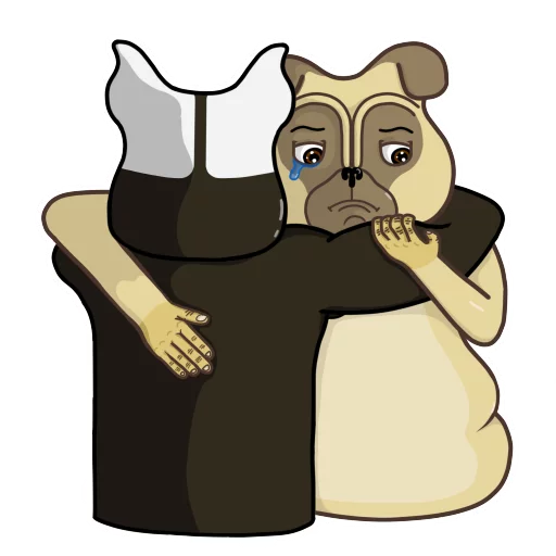 Roro And Poro Stickers Telegram Sticker #21 - Roro And Poro Stickers #21