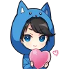 Roru Emoji Telegram Sticker #12 - Roru Emoji #12