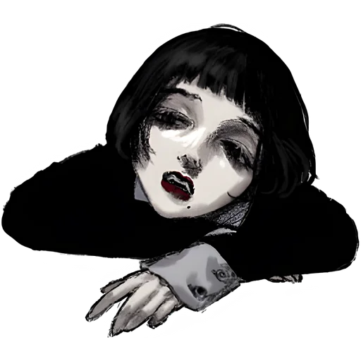 Sad Girl Telegram Sticker #7 - Sad Girl #7