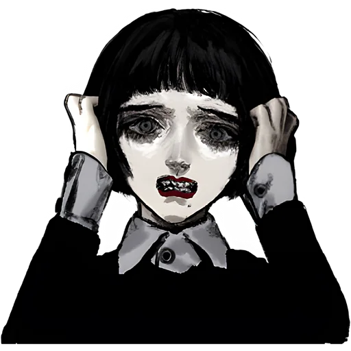 Sad Girl Telegram Sticker #16 - Sad Girl #16