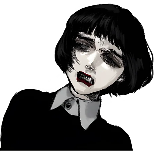 Sad Girl Telegram Sticker #22 - Sad Girl #22