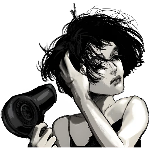 Sad Girl Telegram Sticker #25 - Sad Girl #25