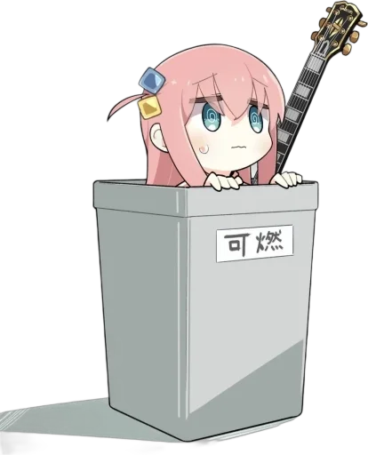 Bocchi The Rock Telegram Sticker #8 - Bocchi The Rock #8