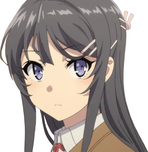 Rascal Does Not Dream Of Bunny Girl Senpai Telegram Sticker #12 - Rascal Does Not Dream Of Bunny Girl Senpai #12