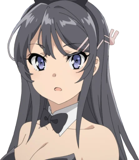 Rascal Does Not Dream Of Bunny Girl Senpai Telegram Sticker #14 - Rascal Does Not Dream Of Bunny Girl Senpai #14
