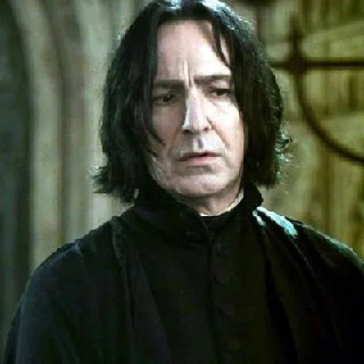 Severus Snape Hogwarts Wizardry & Banter Telegram Sticker #2 - Severus Snape Hogwarts Wizardry & Banter #2