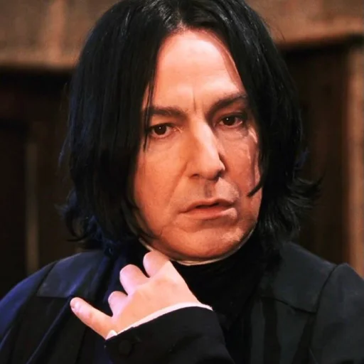 Severus Snape Hogwarts Wizardry & Banter Telegram Sticker #3 - Severus Snape Hogwarts Wizardry & Banter #3