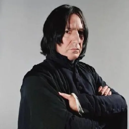 Severus Snape Hogwarts Wizardry & Banter Telegram Sticker #6 - Severus Snape Hogwarts Wizardry & Banter #6