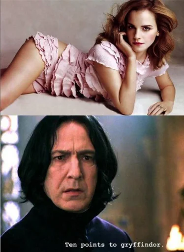 Severus Snape Hogwarts Wizardry & Banter Telegram Sticker #8 - Severus Snape Hogwarts Wizardry & Banter #8