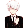 Shades Of Silver Emoji Telegram Sticker #9 - Shades Of Silver Emoji #9