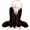 Shades Of Silver Emoji Telegram Sticker #14 - Shades Of Silver Emoji #14