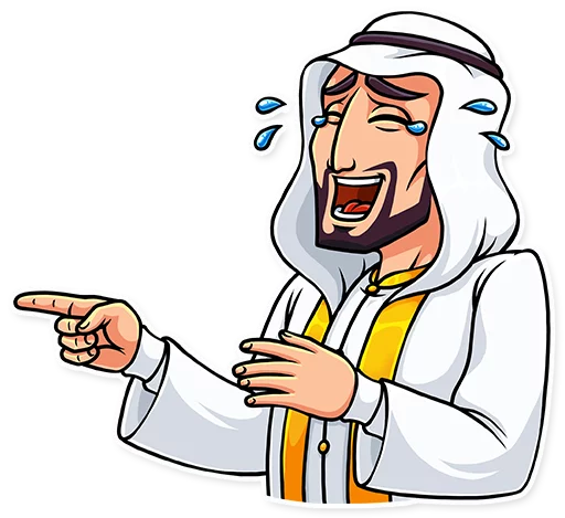 Cheerful Arab