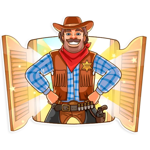 Sheriff Adam Telegram Sticker #5 - Sheriff Adam #5