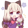 Siamese Cat Emoji Telegram Sticker #4 - Siamese Cat Emoji #4